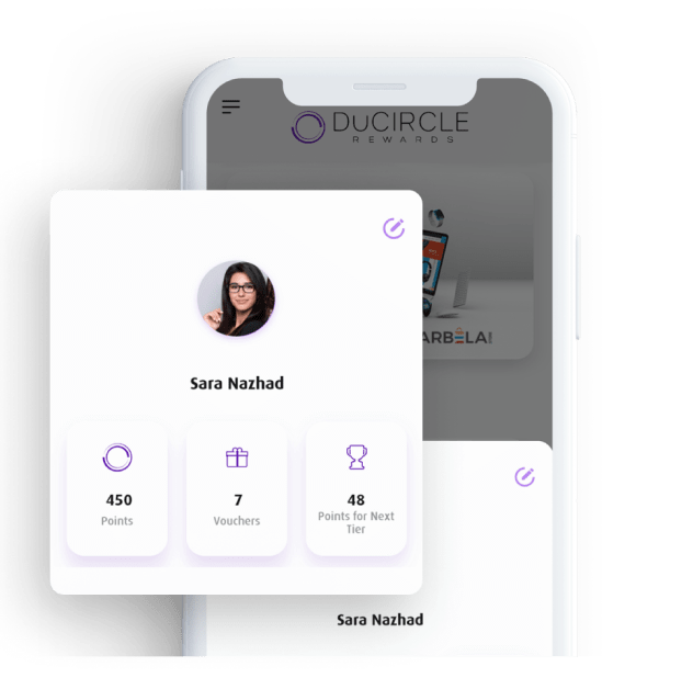 NassPay mastercard with duCirlce application